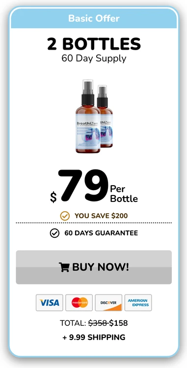 BreathiZen 2 bottles